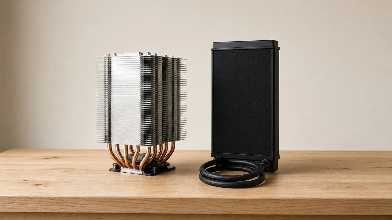 Air cooler vs liquid cooler