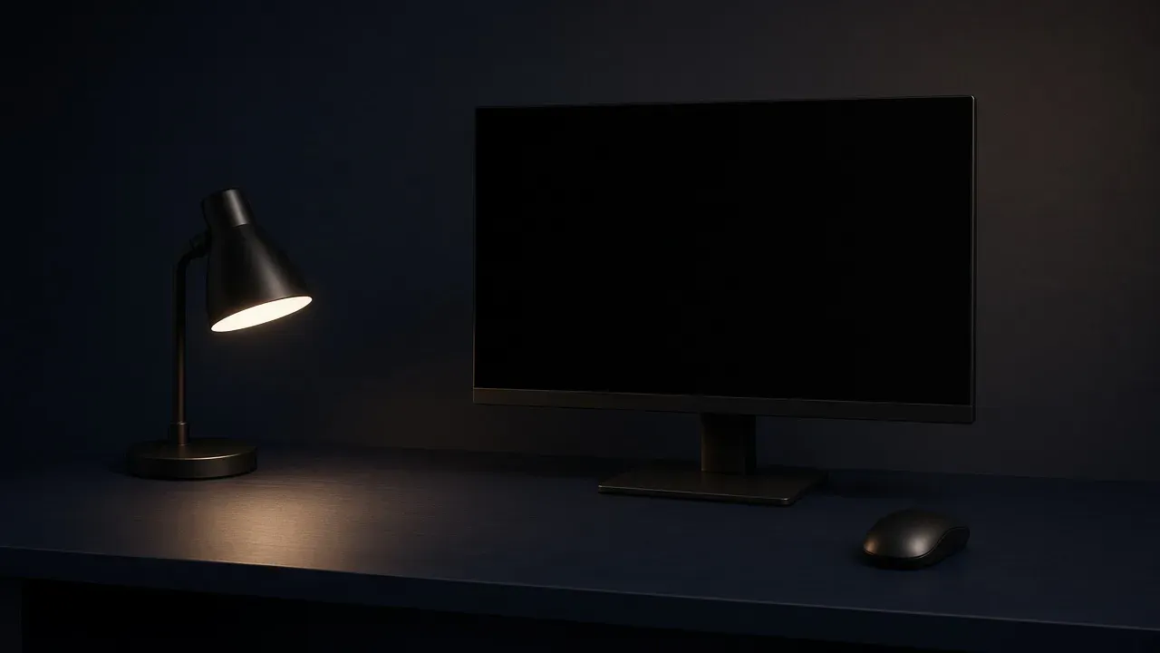 How to light a desk without glare