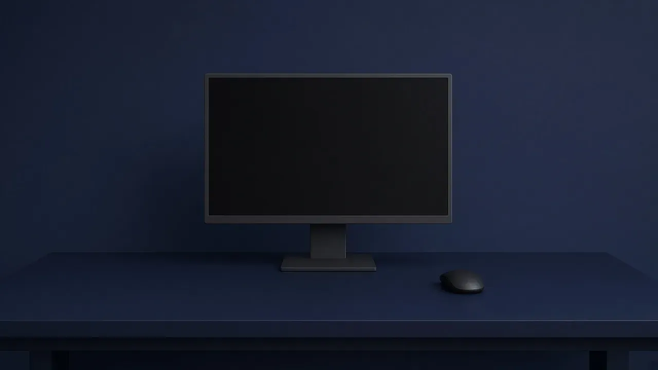 How big a monitor for a desk